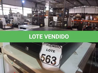 LOTE 563 - 01 CAIXA REGISTRADORA. (NO ESTADO) ATENÇÃO! FAZER A VISITAÇÃO ANTES DE ARREMATAR, NÃO SABEMOS SE FUNCIONA. LEILÃO NÃO TEM GARANTIA E NEM DEVOLUÇÃO, SUJEITO A POSSÍVEIS AVARIAS VISÍVEIS/OCULTAS E/OU AUSÊNCIA DE COMPONENTES.