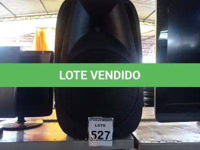 LOTE 527 - 01 CAIXA DE SOM PASSIVA MARCA PZ PRO ÁUDIO. (NO ESTADO) ATENÇÃO! FAZER A VISITAÇÃO ANTES DE ARREMATAR, NÃO SABEMOS SE FUNCIONA. LEILÃO NÃO TEM GARANTIA E NEM DEVOLUÇÃO, SUJEITO A POSSÍVEIS AVARIAS VISÍVEIS/OCULTAS E/OU AUSÊNCIA DE COMPONENTES.
