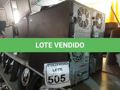 LOTE 505 - 02 CPU’S MARCA HP E 02 MOUSES. (NO ESTADO) ATENÇÃO! FAZER A VISITAÇÃO ANTES DE ARREMATAR, NÃO SABEMOS SE FUNCIONA. LEILÃO NÃO TEM GARANTIA E NEM DEVOLUÇÃO, SUJEITO A POSSÍVEIS AVARIAS VISÍVEIS/OCULTAS E/OU AUSÊNCIA DE COMPONENTES.