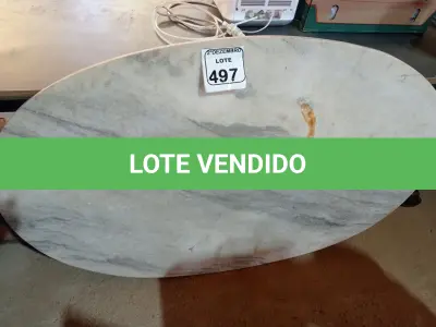 LOTE 497 - 01 PEDRA DE MÁRMORE. (NO ESTADO) ATENÇÃO! FAZER A VISITAÇÃO ANTES DE ARREMATAR, NÃO SABEMOS SE FUNCIONA. LEILÃO NÃO TEM GARANTIA E NEM DEVOLUÇÃO, SUJEITO A POSSÍVEIS AVARIAS VISÍVEIS/OCULTAS E/OU AUSÊNCIA DE COMPONENTES.