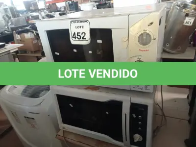 LOTE 452 - 02 FORNOS ELÉTRICOS MARCA FISCHER C/AVARIAS. (NO ESTADO) ATENÇÃO! FAZER A VISITAÇÃO ANTES DE ARREMATAR, NÃO SABEMOS SE FUNCIONA. LEILÃO NÃO TEM GARANTIA E NEM DEVOLUÇÃO, SUJEITO A POSSÍVEIS AVARIAS VISÍVEIS/OCULTAS E/OU AUSÊNCIA DE COMPONENTES.
