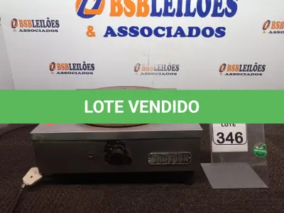 LOTE 346 - 01 CREPEIRA MARCA CROYDON. (NO ESTADO) ATENÇÃO! FAZER A VISITAÇÃO ANTES DE ARREMATAR, NÃO SABEMOS SE FUNCIONA. LEILÃO NÃO TEM GARANTIA E NEM DEVOLUÇÃO, SUJEITO A POSSÍVEIS AVARIAS VISÍVEIS/OCULTAS E/OU AUSÊNCIA DE COMPONENTES.