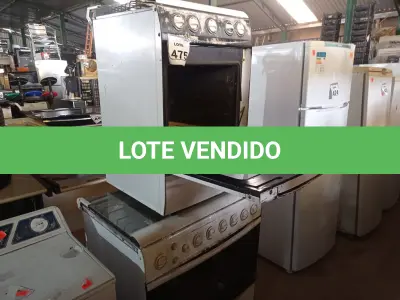 LOTE 475 - 01 FOGÃO 04 BOCAS MARCA CONTINENTAL E 01 FOGÃO 06 BOCAS MARCA DAKO. (NO ESTADO) ATENÇÃO! FAZER A VISITAÇÃO ANTES DE ARREMATAR, NÃO SABEMOS SE FUNCIONA. LEILÃO NÃO TEM GARANTIA E NEM DEVOLUÇÃO, SUJEITO A POSSÍVEIS AVARIAS VISÍVEIS/OCULTAS E/OU AUSÊNCIA DE COMPONENTES.