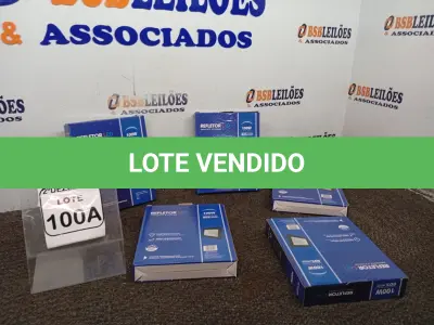 LOTE 100 - 05 REFLETORES LED AMBIENTE EXTERNO 100W. (NOVO), (NO ESTADO) ATENÇÃO! FAZER A VISITAÇÃO ANTES DE ARREMATAR, NÃO SABEMOS SE FUNCIONA. LEILÃO NÃO TEM GARANTIA E NEM DEVOLUÇÃO, SUJEITO A POSSÍVEIS AVARIAS VISÍVEIS/OCULTAS E/OU AUSÊNCIA DE COMPONENTES.