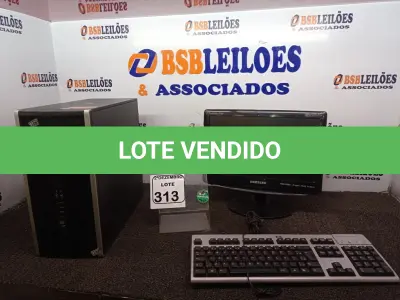 LOTE 313 - 01 CPU MARCA HP, 01 MONITOR MARCA SAMSUNG C/TECLADO E MOUSE. (NO ESTADO) ATENÇÃO! FAZER A VISITAÇÃO ANTES DE ARREMATAR, NÃO SABEMOS SE FUNCIONA. LEILÃO NÃO TEM GARANTIA E NEM DEVOLUÇÃO, SUJEITO A POSSÍVEIS AVARIAS VISÍVEIS/OCULTAS E/OU AUSÊNCIA DE COMPONENTES.