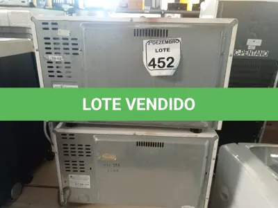LOTE 452 - 02 FORNOS ELÉTRICOS MARCA FISCHER C/AVARIAS. (NO ESTADO) ATENÇÃO! FAZER A VISITAÇÃO ANTES DE ARREMATAR, NÃO SABEMOS SE FUNCIONA. LEILÃO NÃO TEM GARANTIA E NEM DEVOLUÇÃO, SUJEITO A POSSÍVEIS AVARIAS VISÍVEIS/OCULTAS E/OU AUSÊNCIA DE COMPONENTES.