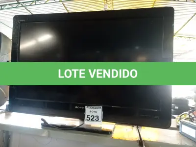 LOTE 523 - 01 TV 40” MARCA SONY. (NO ESTADO) ATENÇÃO! FAZER A VISITAÇÃO ANTES DE ARREMATAR, NÃO SABEMOS SE FUNCIONA. LEILÃO NÃO TEM GARANTIA E NEM DEVOLUÇÃO, SUJEITO A POSSÍVEIS AVARIAS VISÍVEIS/OCULTAS E/OU AUSÊNCIA DE COMPONENTES.