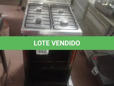 LOTE 350 - 01 FOGÃO 04 BOCAS MARCA BRASTEMP. (NO ESTADO) ATENÇÃO! FAZER A VISITAÇÃO ANTES DE ARREMATAR, NÃO SABEMOS SE FUNCIONA. LEILÃO NÃO TEM GARANTIA E NEM DEVOLUÇÃO, SUJEITO A POSSÍVEIS AVARIAS VISÍVEIS/OCULTAS E/OU AUSÊNCIA DE COMPONENTES.