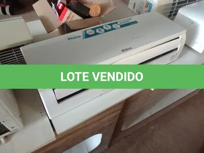 LOTE 117 - 01 – EVAPORADORA 12000 BTUS 220V PHILCO (NO ESTADO, NÃO SABEMOS SE FUNCIONA. LEILÃO NÃO TEM GARANTIA E NEM DEVOLUÇÃO, SUJEITO A POSSÍVEIS AVARIAS VISÍVEIS/OCULTAS E/OU AUSÊNCIA DE COMPONENTES)