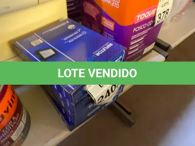 LOTE 240 - 05 REFLETORES LED AMBIENTE EXTERNO 100W. (NOVO), (NO ESTADO) ATENÇÃO! FAZER A VISITAÇÃO ANTES DE ARREMATAR, NÃO SABEMOS SE FUNCIONA. LEILÃO NÃO TEM GARANTIA E NEM DEVOLUÇÃO, SUJEITO A POSSÍVEIS AVARIAS VISÍVEIS/OCULTAS E/OU AUSÊNCIA DE COMPONENTES.