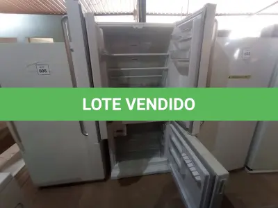 LOTE 015 - 01 REFRIGERADOR INVERSE MARCA BRASTEMP 220V (REFRIGERATOR) (NO ESTADO EM QUE SE ENCONTRA. SUJEITO A AVARIAS OCULTAS/VISÍVEIS.) BH1454N