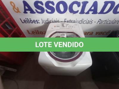 LOTE 006 - 01 LAVA ROUPA MARCA BRASTEMP 15KG 127V (WASHING MACHINE). (NO ESTADO EM QUE SE ENCONTRA. SUJEITO A AVARIAS OCULTAS/VISÍVEIS.) BF8589Y