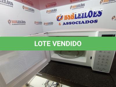 LOTE 022 - 01 MICRO-ONDAS PANASONIC 220V(MICROWAVE). (NO ESTADO EM QUE SE ENCONTRA. SUJEITO A AVARIAS OCULTAS/VISÍVEIS.) BF8509W