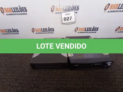 LOTE 027 - 01 PACIFIC DIGITAL 8X8 USB DVD DUAL E 01 TDK AID+840G DVD RW. (NO ESTADO EM QUE SE ENCONTRA. SUJEITO A AVARIAS OCULTAS/VISÍVEIS.)