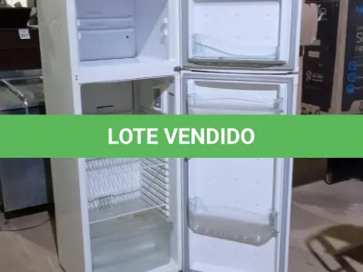 LOTE 011 - 01 – GELADEIRA CONSUL (NO ESTADO, NÃO SABEMOS SE FUNCIONA. LEILÃO NÃO TEM GARANTIA E NEM DEVOLUÇÃO, SUJEITO A POSSÍVEIS AVARIAS VISÍVEIS/OCULTAS E/OU AUSÊNCIA DE COMPONENTES)