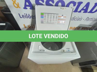 LOTE 008 - 01 LAVA ROUPA MARCA WIRLPOOL 127V (WASHING MACHINE). (NO ESTADO EM QUE SE ENCONTRA. SUJEITO A AVARIAS OCULTAS/VISÍVEIS.) AV9732A