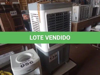 LOTE 139 - 01 - CLIMATIZADOR VENTISOL CLIR60PRO 60 LITROS 110V (NO ESTADO, NÃO SABEMOS SE FUNCIONA. LEILÃO NÃO TEM GARANTIA E NEM DEVOLUÇÃO, SUJEITO A POSSÍVEIS AVARIAS VISÍVEIS/OCULTAS E/OU AUSÊNCIA DE COMPONENTES)
