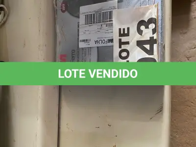LOTE 043 - 50 - FOLHAS LIXA FERRO 221T GRÃO P100 225X275MM (NO ESTADO, NÃO SABEMOS SE FUNCIONA. LEILÃO NÃO TEM GARANTIA E NEM DEVOLUÇÃO, SUJEITO A POSSÍVEIS AVARIAS VISÍVEIS/OCULTAS E/OU AUSÊNCIA DE COMPONENTES)