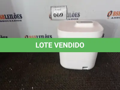 LOTE 069 - 01 UMIDIFICADOR (HUMIDIFIER). (NO ESTADO EM QUE SE ENCONTRA. SUJEITO A AVARIAS OCULTAS/VISÍVEIS.)