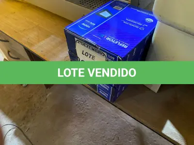 LOTE 200 - 05 REFLETORES LED AMBIENTE EXTERNO 100W. (NOVO), (NO ESTADO) ATENÇÃO! FAZER A VISITAÇÃO ANTES DE ARREMATAR, NÃO SABEMOS SE FUNCIONA. LEILÃO NÃO TEM GARANTIA E NEM DEVOLUÇÃO, SUJEITO A POSSÍVEIS AVARIAS VISÍVEIS/OCULTAS E/OU AUSÊNCIA DE COMPONENTES.