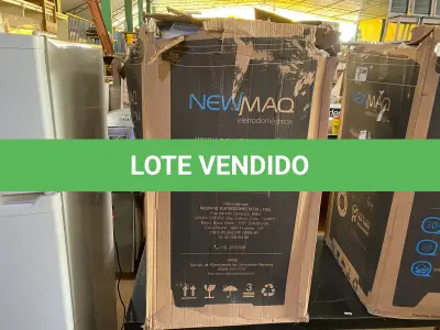 LOTE 015 - 01 - LAVADORA NEWMAQ 10KG 110V (NO ESTADO, NÃO SABEMOS SE FUNCIONA. LEILÃO NÃO TEM GARANTIA E NEM DEVOLUÇÃO, SUJEITO A POSSÍVEIS AVARIAS VISÍVEIS/OCULTAS E/OU AUSÊNCIA DE COMPONENTES)