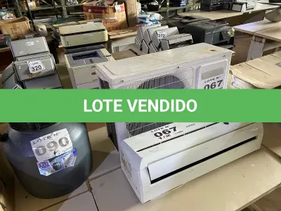 LOTE 067 - 01 KIT AR-CONDICIONADO CONSUL 9000 BTUS (NO ESTADO, NÃO SABEMOS SE FUNCIONA. LEILÃO NÃO TEM GARANTIA E NEM DEVOLUÇÃO, SUJEITO A POSSÍVEIS AVARIAS VISÍVEIS/OCULTAS E/OU AUSÊNCIA DE COMPONENTES)