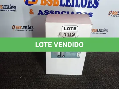 LOTE 182 - 01 LIXEIRA EM INOX C/PEDAL TAMANHO G MARCA GOEDERT GROUP 12L (SEM USO) (NO ESTADO, NÃO SABEMOS SE FUNCIONA. LEILÃO NÃO TEM GARANTIA E NEM DEVOLUÇÃO, SUJEITO A POSSÍVEIS AVARIAS VISÍVEIS/OCULTAS E/OU AUSÊNCIA DE COMPONENTES)