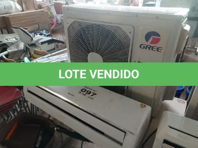 LOTE 097 - 01 KIT AR-CONDICIONADO GREE 30000 BTUS (NO ESTADO, NÃO SABEMOS SE FUNCIONA. LEILÃO NÃO TEM GARANTIA E NEM DEVOLUÇÃO, SUJEITO A POSSÍVEIS AVARIAS VISÍVEIS/OCULTAS E/OU AUSÊNCIA DE COMPONENTES)