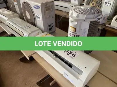 LOTE 036 - 01 KIT AR-CONDICIONADO COMFEE 12000 BTUS (NO ESTADO, NÃO SABEMOS SE FUNCIONA. LEILÃO NÃO TEM GARANTIA E NEM DEVOLUÇÃO, SUJEITO A POSSÍVEIS AVARIAS VISÍVEIS/OCULTAS E/OU AUSÊNCIA DE COMPONENTES)
