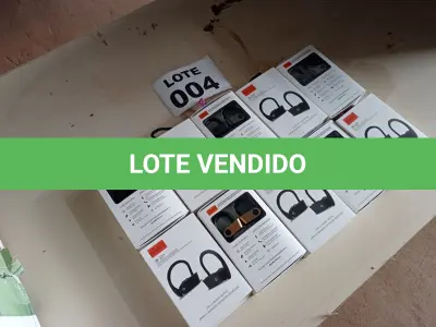 LOTE 004 - 10 - FONE DE OUVIDO BLUETOOTH SPORT WIRELESS JB-227 (NO ESTADO, NÃO SABEMOS SE FUNCIONA. LEILÃO NÃO TEM GARANTIA E NEM DEVOLUÇÃO, SUJEITO A POSSÍVEIS AVARIAS VISÍVEIS/OCULTAS E/OU AUSÊNCIA DE COMPONENTES)
