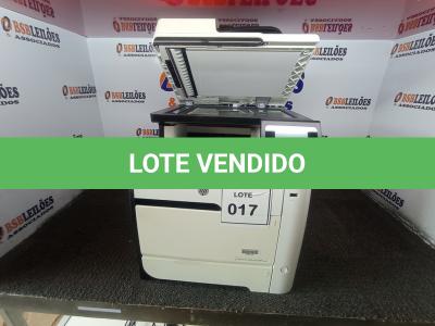 LOTE 017 - 01 IMPRESSORA HP LASERJET PRO 400 COLOR MFP M475DN (HP PRINTER). (NO ESTADO EM QUE SE ENCONTRA. SUJEITO A AVARIAS OCULTAS/VISÍVEIS.) CND8F6NBP1