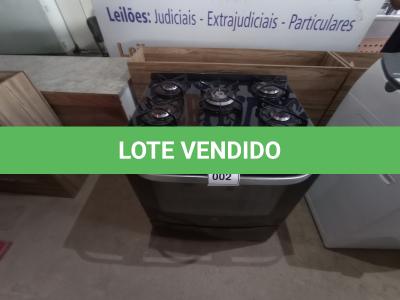 LOTE 002 - 01 FOGÃO (STOVE). (NO ESTADO EM QUE SE ENCONTRA. SUJEITO A AVARIAS OCULTAS/VISÍVEIS.) BF8674U