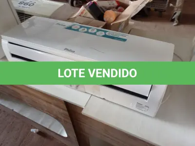 LOTE 117 - 01 – EVAPORADORA 12000 BTUS 220V PHILCO (NO ESTADO, NÃO SABEMOS SE FUNCIONA. LEILÃO NÃO TEM GARANTIA E NEM DEVOLUÇÃO, SUJEITO A POSSÍVEIS AVARIAS VISÍVEIS/OCULTAS E/OU AUSÊNCIA DE COMPONENTES)