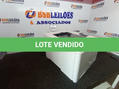 LOTE 033 - 01 IMPRESSORA HP COLOR JET M454DN (PRINTER). (NO ESTADO EM QUE SE ENCONTRA. SUJEITO A AVARIAS OCULTAS /VISÍVEIS.)