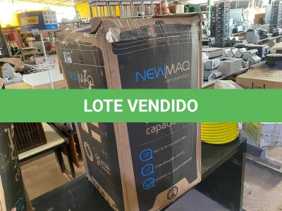 LOTE 012 - 01 - LAVADORA NEWMAQ 16KG 110V (NO ESTADO, NÃO SABEMOS SE FUNCIONA. LEILÃO NÃO TEM GARANTIA E NEM DEVOLUÇÃO, SUJEITO A POSSÍVEIS AVARIAS VISÍVEIS/OCULTAS E/OU AUSÊNCIA DE COMPONENTES)