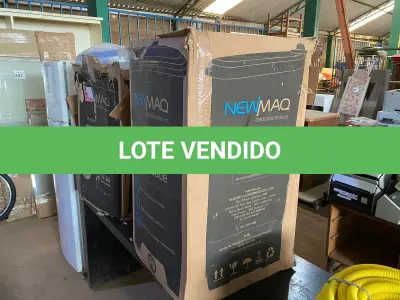 LOTE 012 - 01 - LAVADORA NEWMAQ 16KG 110V (NO ESTADO, NÃO SABEMOS SE FUNCIONA. LEILÃO NÃO TEM GARANTIA E NEM DEVOLUÇÃO, SUJEITO A POSSÍVEIS AVARIAS VISÍVEIS/OCULTAS E/OU AUSÊNCIA DE COMPONENTES)