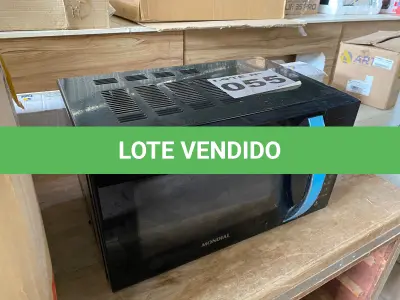 LOTE 055 - 01 - MICRO-ONDAS 21LITROS MONDIAL 110V (NO ESTADO, NÃO SABEMOS SE FUNCIONA. LEILÃO NÃO TEM GARANTIA E NEM DEVOLUÇÃO, SUJEITO A POSSÍVEIS AVARIAS VISÍVEIS/OCULTAS E/OU AUSÊNCIA DE COMPONENTES)