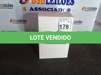 LOTE 178 - 01 LIXEIRA EM INOX C/PEDAL TAMANHO G MARCA GOEDERT GROUP 12L (SEM USO) (NO ESTADO, NÃO SABEMOS SE FUNCIONA. LEILÃO NÃO TEM GARANTIA E NEM DEVOLUÇÃO, SUJEITO A POSSÍVEIS AVARIAS VISÍVEIS/OCULTAS E/OU AUSÊNCIA DE COMPONENTES)