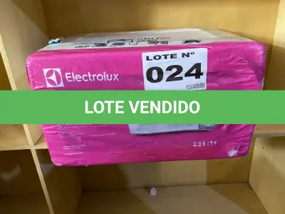 LOTE 024 - 01 - MICRO-ONDAS ELECTROLUX MEO44 34L BRANCO - 110V (NO ESTADO, NÃO SABEMOS SE FUNCIONA. LEILÃO NÃO TEM GARANTIA E NEM DEVOLUÇÃO, SUJEITO A POSSÍVEIS AVARIAS VISÍVEIS/OCULTAS E/OU AUSÊNCIA DE COMPONENTES)