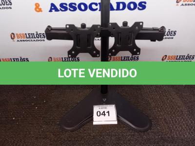 LOTE 041 - 01 SUPORTE PARA MONITOR (MONITOR STAND). (NO ESTADO EM QUE SE ENCONTRA. SUJEITO A AVARIAS OCULTAS/VISÍVEIS.)