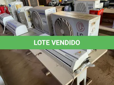 LOTE 064 - 01 KIT AR-CONDICIONADO LG 12000 BTUS (NO ESTADO, NÃO SABEMOS SE FUNCIONA. LEILÃO NÃO TEM GARANTIA E NEM DEVOLUÇÃO, SUJEITO A POSSÍVEIS AVARIAS VISÍVEIS/OCULTAS E/OU AUSÊNCIA DE COMPONENTES)