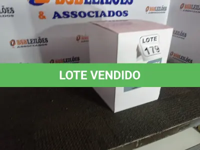 LOTE 179 - 01 LIXEIRA EM INOX C/PEDAL TAMANHO G MARCA GOEDERT GROUP 12L (SEM USO) (NO ESTADO, NÃO SABEMOS SE FUNCIONA. LEILÃO NÃO TEM GARANTIA E NEM DEVOLUÇÃO, SUJEITO A POSSÍVEIS AVARIAS VISÍVEIS/OCULTAS E/OU AUSÊNCIA DE COMPONENTES)