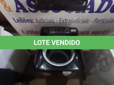 LOTE 007 - 01 LAVA ROUPA MARCA PANASONIC 12KG 127V (WASHING MACHINE). (NO ESTADO EM QUE SE ENCONTRA. SUJEITO A AVARIAS OCULTAS/VISÍVEIS.) BH1643K