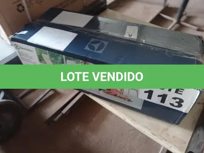 LOTE 113 - 01 - VAPORIZADOR DE PISO, MOP10, 220V, ELECTROLUX (NO ESTADO, NÃO SABEMOS SE FUNCIONA. LEILÃO NÃO TEM GARANTIA E NEM DEVOLUÇÃO, SUJEITO A POSSÍVEIS AVARIAS VISÍVEIS/OCULTAS E/OU AUSÊNCIA DE COMPONENTES)