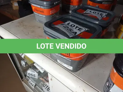 LOTE 125 - 01 BALDE DE MASSA CIMENTO QUEIMADO INTERIOR/EXTERIOR MARCA SUVINIL 5,0KG (NO ESTADO, NÃO SABEMOS SE FUNCIONA. LEILÃO NÃO TEM GARANTIA E NEM DEVOLUÇÃO, SUJEITO A POSSÍVEIS AVARIAS VISÍVEIS/OCULTAS E/OU AUSÊNCIA DE COMPONENTES)