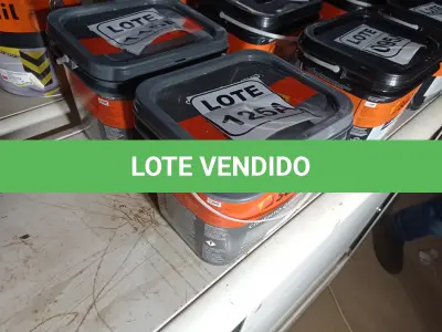 LOTE 125 - 01 BALDE DE MASSA CIMENTO QUEIMADO INTERIOR/EXTERIOR MARCA SUVINIL 5,0KG (NO ESTADO, NÃO SABEMOS SE FUNCIONA. LEILÃO NÃO TEM GARANTIA E NEM DEVOLUÇÃO, SUJEITO A POSSÍVEIS AVARIAS VISÍVEIS/OCULTAS E/OU AUSÊNCIA DE COMPONENTES)