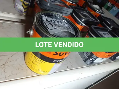 LOTE 165 - 01 LATA DE TINTA ACRÍLICA NA COR FOSCO AZUL MARCA SUVINIL 3,6L (NO ESTADO, NÃO SABEMOS SE FUNCIONA. LEILÃO NÃO TEM GARANTIA E NEM DEVOLUÇÃO, SUJEITO A POSSÍVEIS AVARIAS VISÍVEIS/OCULTAS E/OU AUSÊNCIA DE COMPONENTES)