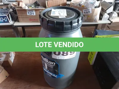 LOTE 089 - 01 - GALÃO LEITE PLÁSTICO 30L (NO ESTADO, NÃO SABEMOS SE FUNCIONA. LEILÃO NÃO TEM GARANTIA E NEM DEVOLUÇÃO, SUJEITO A POSSÍVEIS AVARIAS VISÍVEIS/OCULTAS E/OU AUSÊNCIA DE COMPONENTES)