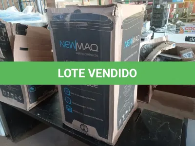 LOTE 012 - 01 - LAVADORA NEWMAQ 16KG 110V (NO ESTADO, NÃO SABEMOS SE FUNCIONA. LEILÃO NÃO TEM GARANTIA E NEM DEVOLUÇÃO, SUJEITO A POSSÍVEIS AVARIAS VISÍVEIS/OCULTAS E/OU AUSÊNCIA DE COMPONENTES)