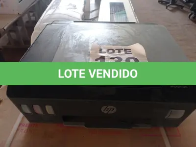 LOTE 130 - 01 - IMPRESSORA MULTIFUNCIONAL HP SMART TANK 517 (NO ESTADO, NÃO SABEMOS SE FUNCIONA. LEILÃO NÃO TEM GARANTIA E NEM DEVOLUÇÃO, SUJEITO A POSSÍVEIS AVARIAS VISÍVEIS/OCULTAS E/OU AUSÊNCIA DE COMPONENTES)